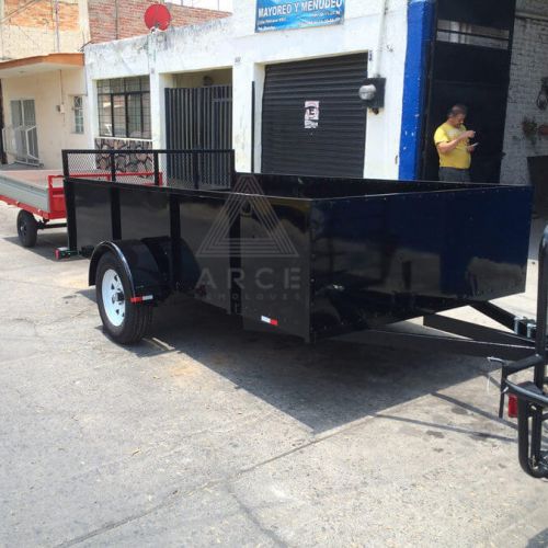 Caja Abierta gran capacidad con rampa trasera