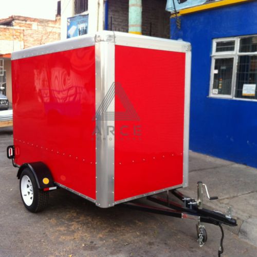 Caja seca en aluminio rojo